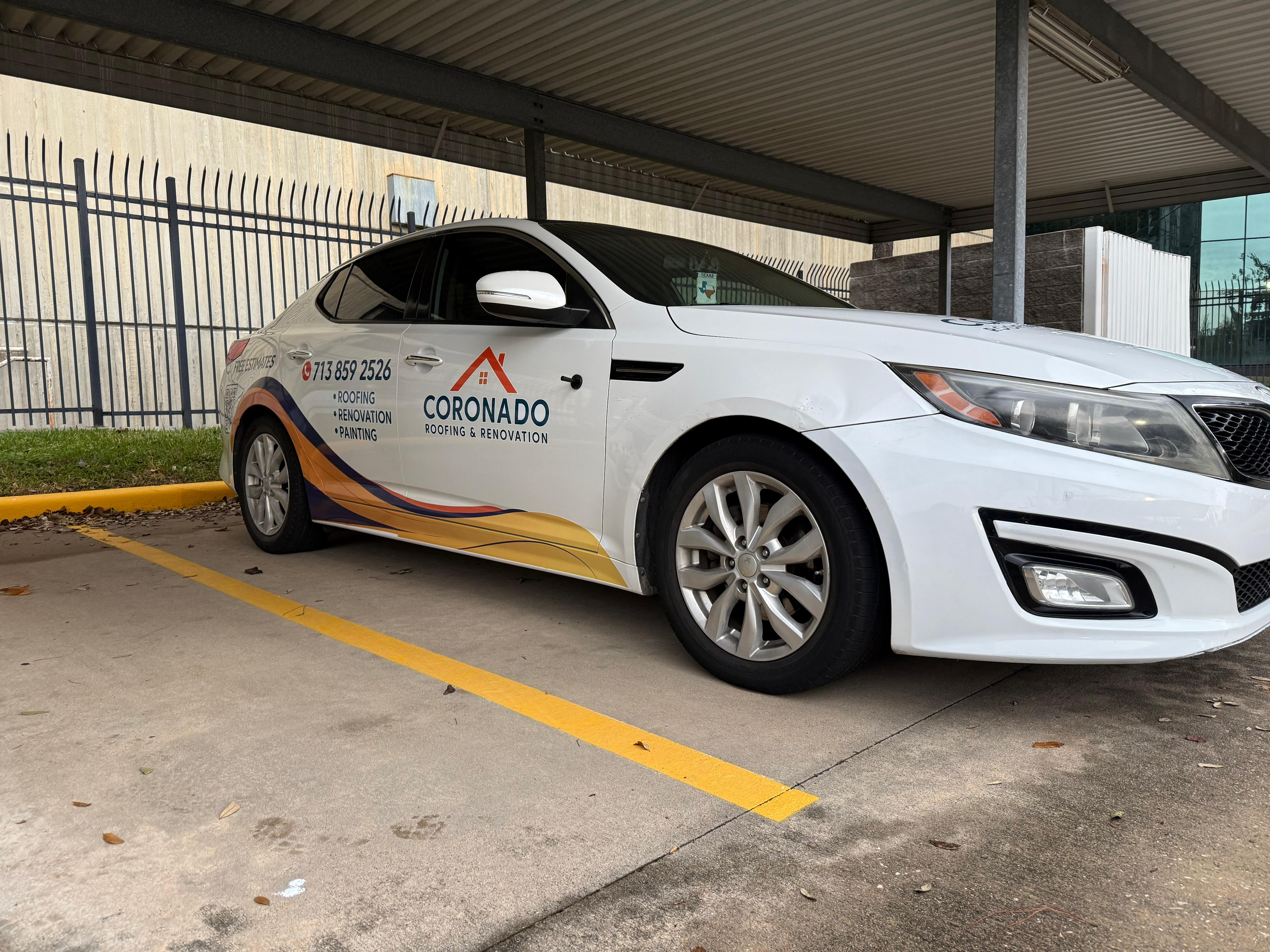 Sedan Wrap – Coronado Roofing