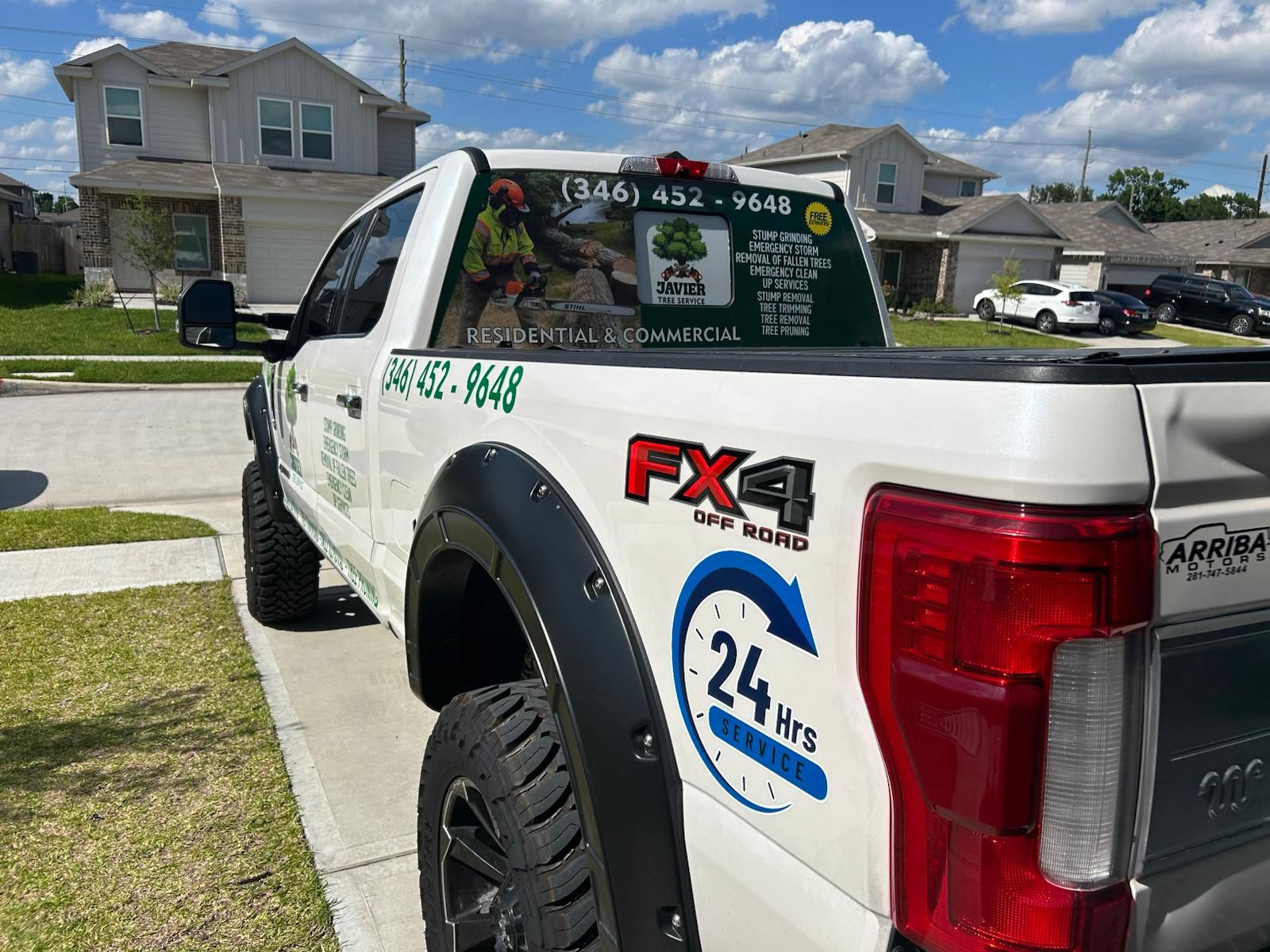 Window Graphics – Javier Tree Service